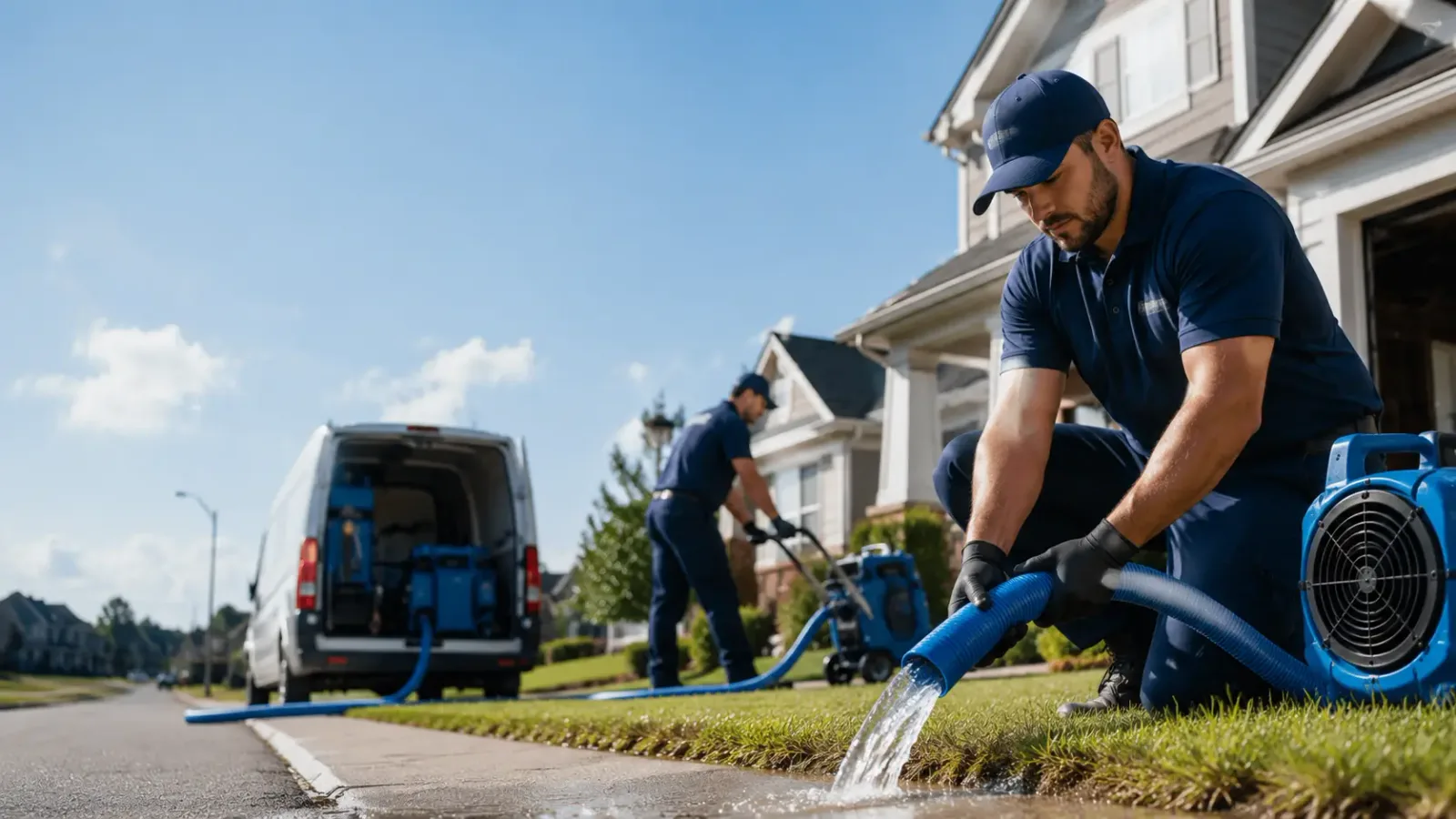 Flood Damage Restoration in West Unity, OH
